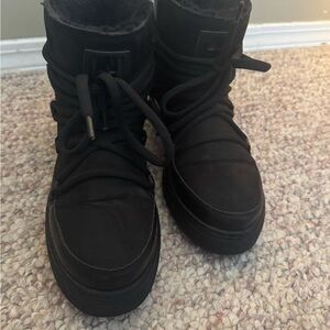 H&M Black Winter & Rain Boots